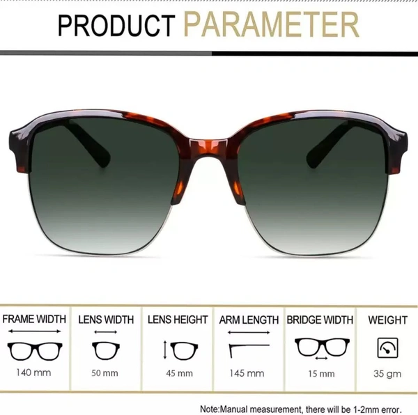 UV Protection Retro Square Sunglasses (47)  (For Men & Women, Pink) FK