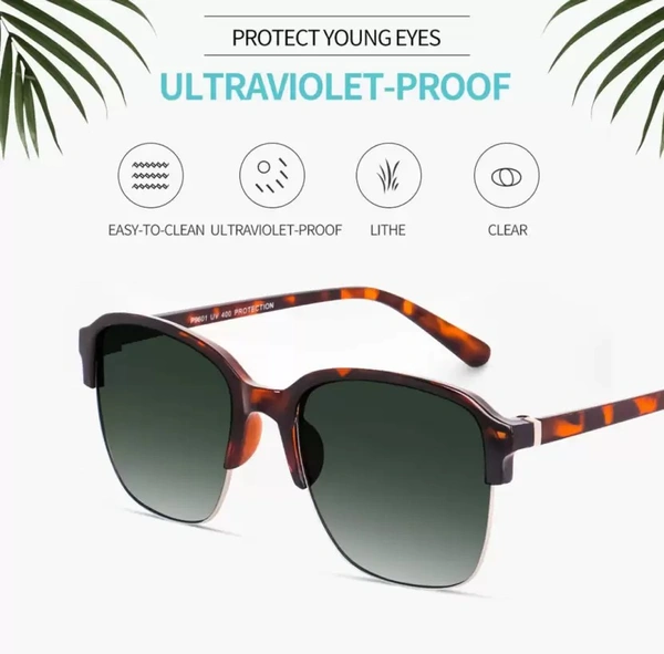 UV Protection Retro Square Sunglasses (47)  (For Men & Women, Pink) FK