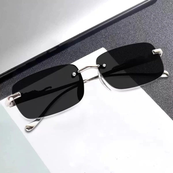 UV Protection Retro Square Sunglasses (50)  (For Men & Women, Black) FK