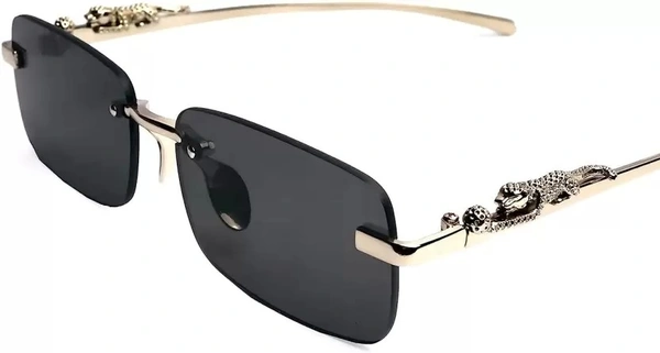 UV Protection Retro Square Sunglasses (50)  (For Men & Women, Black) FK