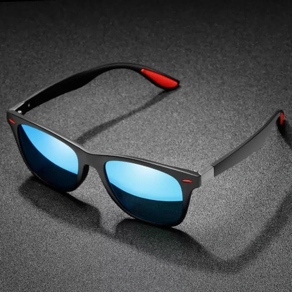 UV Protection Retro Square Sunglasses (45)  (For Men & Women, Black) FK