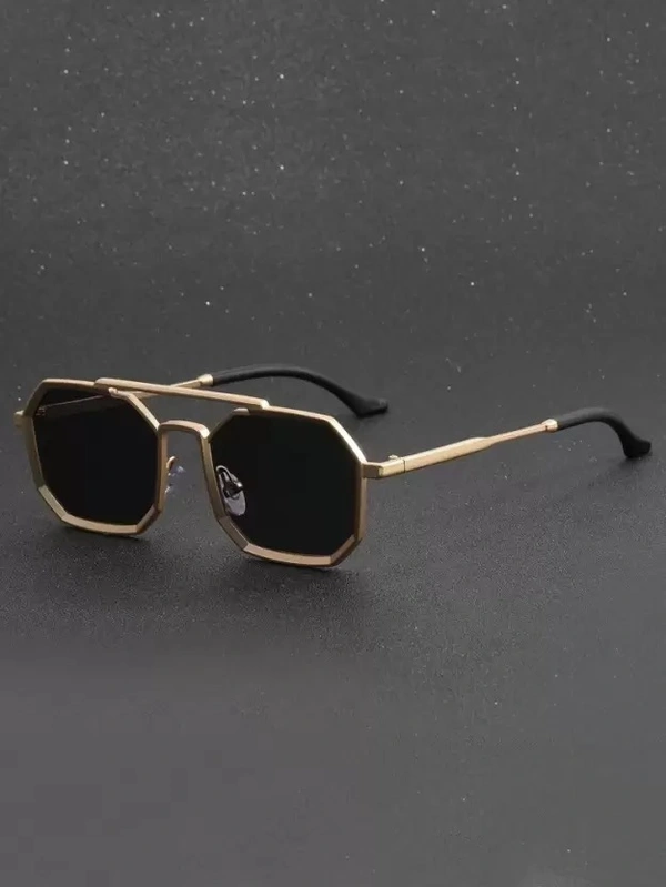 UV Protection Retro Square Sunglasses (Free Size)  (For Men & Women, Black) FK