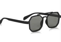 UV Protection Wrap-around, Wayfarer Sunglasses (Free Size)  (For Men & Women, Black) FK 