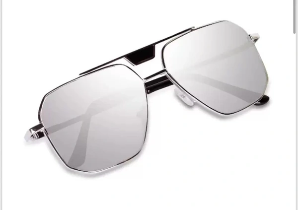 UV Protection, Mirrored Wayfarer Sunglasses (Free Size)  (For Men & Women, Silver) FK