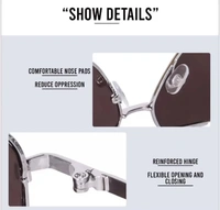 UV Protection, Mirrored Wayfarer Sunglasses (Free Size)  (For Men & Women, Silver) FK