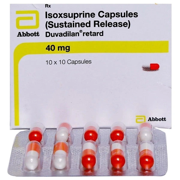 DUVADILAN RETARD 40MG CAP (15 CAP)