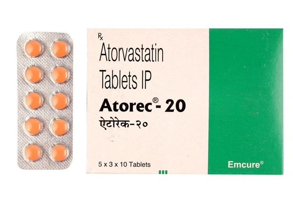 EMCURE PHARMACEUTICALS Atorec-20Mg (10 Tab)