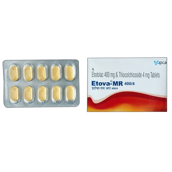 IPCA LABORATORIES Etova Mr 400/4Mgtab (10 Tab)