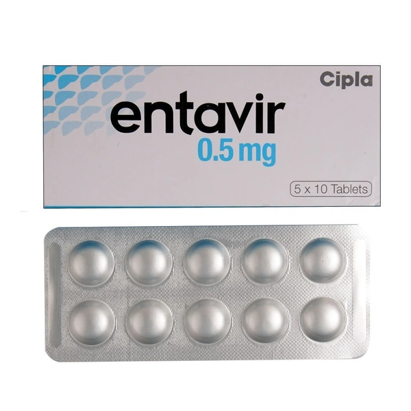 CIPLA LTD. Entavir 0.5Mg Tab (10 Tab)