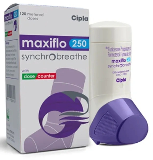 CIPLA LTD. Maxiflo 250 Syncrobreathe 120 Mdi