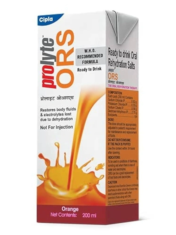 CIPLA GENERIC Ors Liq Cipla ( Orange ) Prolyte ( 1 Pic )