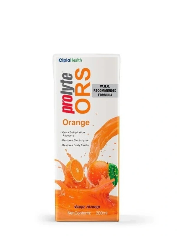 CIPLA GENERIC Ors Prolyte Orange (200 Ml)