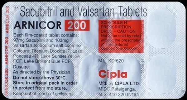 CIPLA LTD. Arnicor 200Mg Tab (10 Tab)