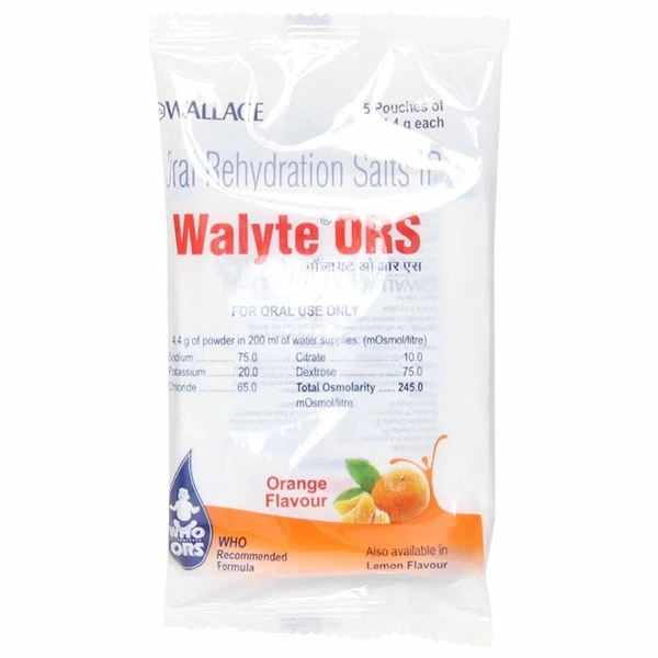 Walyte Orange Powder (4.4 Gm)