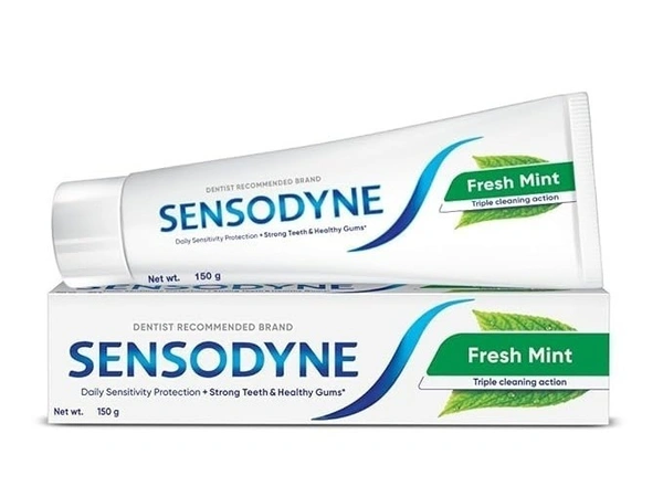 GLAXOSMITHKLIN Sensodyne Fresh Mint Gel (150 Gm)