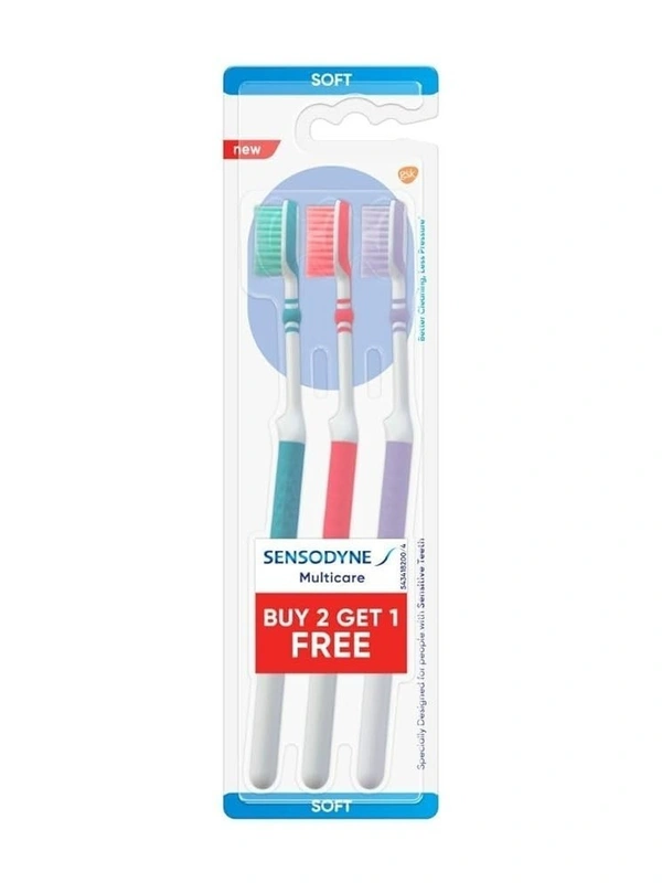 GLAXOSMITHKLIN Sensodyne Soft Brush (2+1 ) Pack
