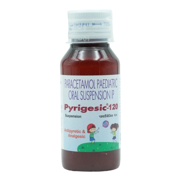 EAST INDIA PHARMACEUTICALS LTD Pyrigesic 120 Syrup (60 Ml)
