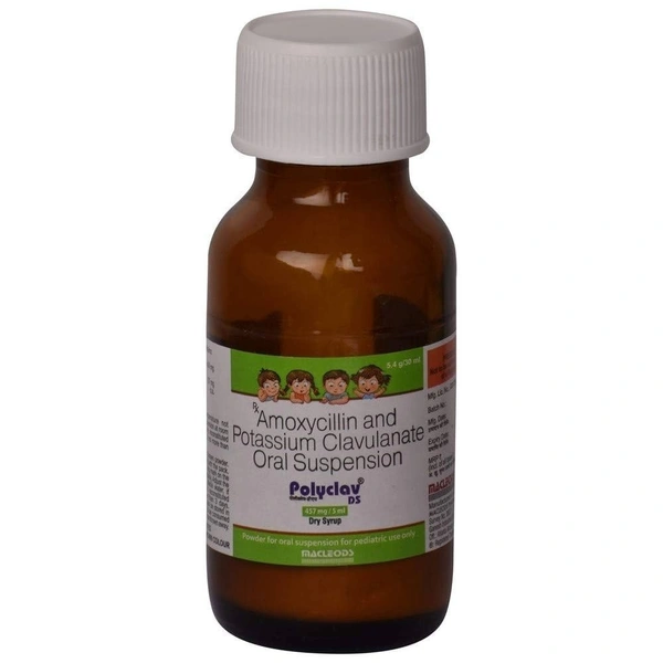 MACLEODS PHARMACEUTICALS Polyclav Ds Syrup (30 Ml)