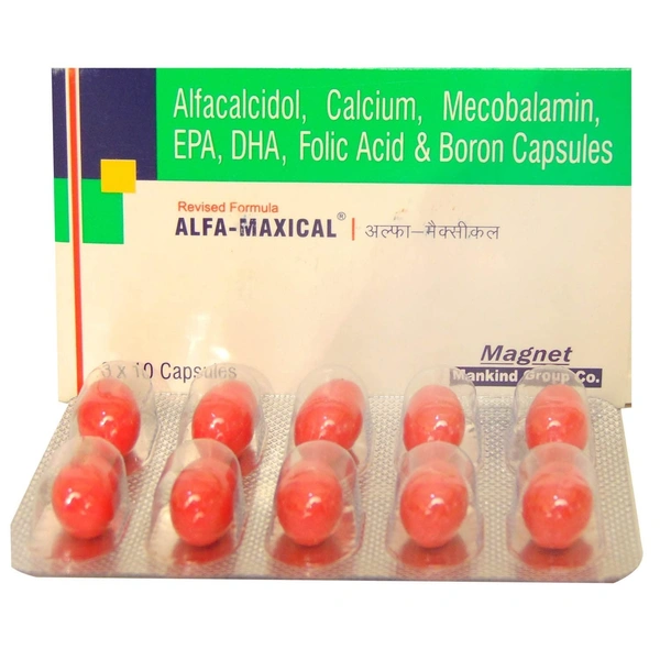 MANKIND PHARMA Alfa Maxical Cap (10 Cap)