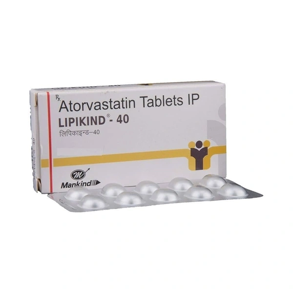 MANKIND PHARMA Lipikind 40Mgtab (10 Tab)