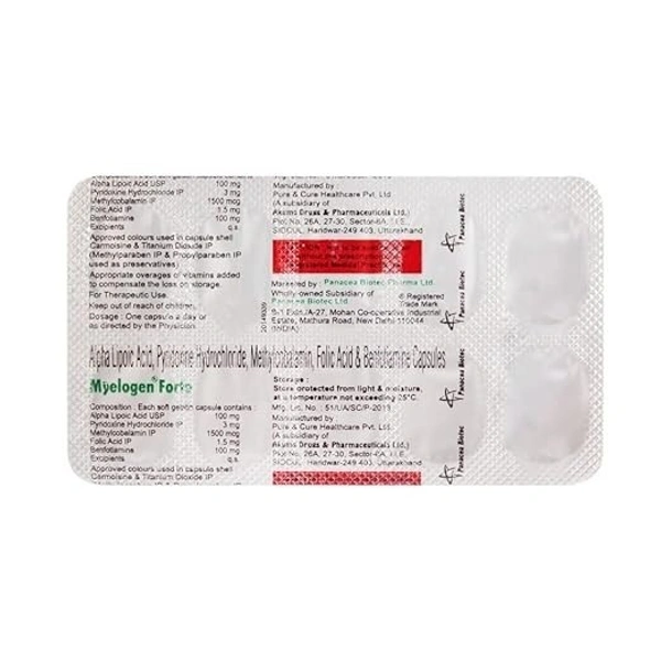 MANKIND PHARMA Myelogen Forte Cap (10 Cap)