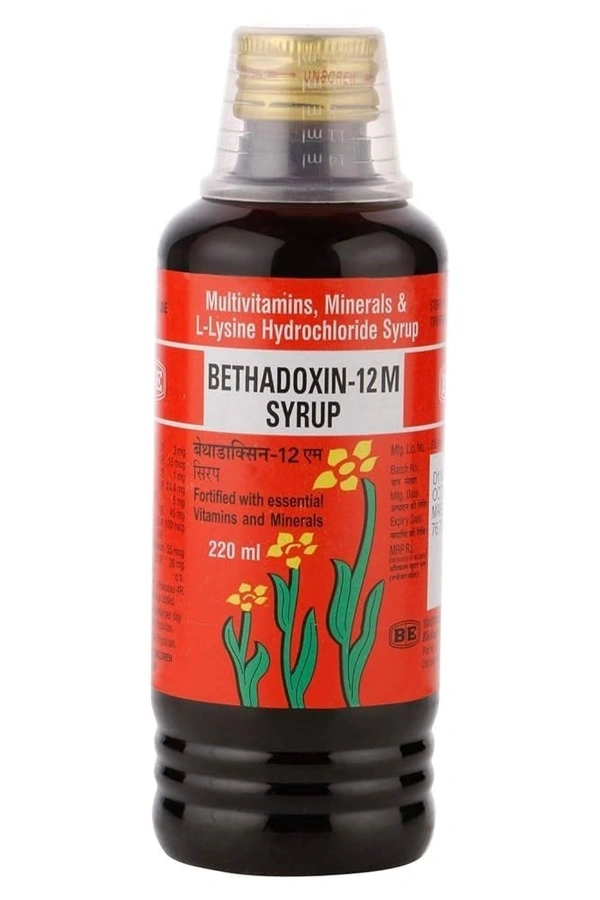 BIOLOGICAL E LTD. Bethadoxin M12 Syrup (220 Ml)