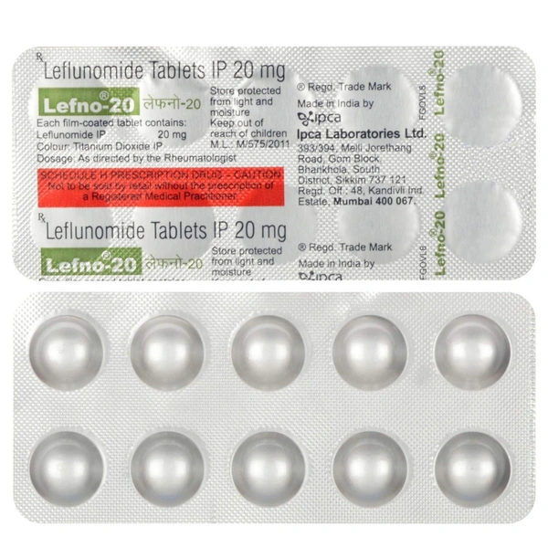 IPCA LABORATORIES Lefno 20Mgtab (10 Tab)