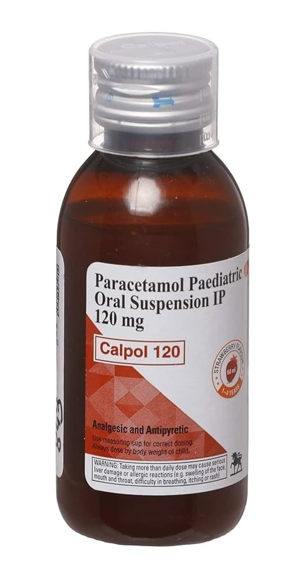 GLAXOSMITHKLIN Calpol 120Mg Syrup (60 Ml)