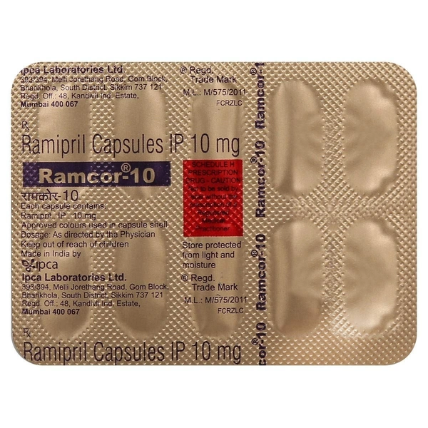 IPCA LABORATORIES Ramcor-10Mg Tab (10 Tab)