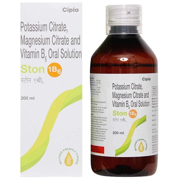 CIPLA LTD. Ston 1B6 Syrup (200 Ml)