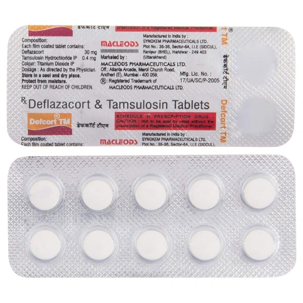 MACLEODS PHARMACEUTICALS Defcort Tm Tab (10 Tab)