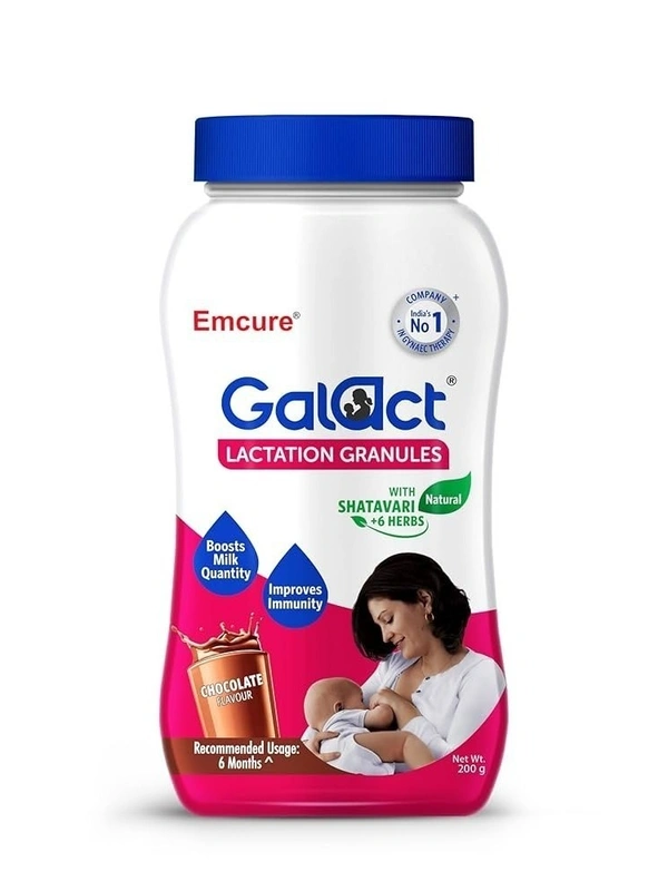 EMCURE PHARMACEUTICALS Galact Granules (200 Gm)
