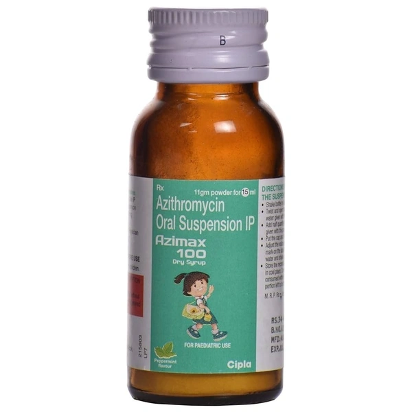 CIPLA GENERIC Azimax 100Mg Syrup (15 Ml)