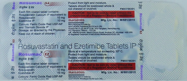 MACLEODS PHARMACEUTICALS Rosumac Ez Tab (10 Tab)