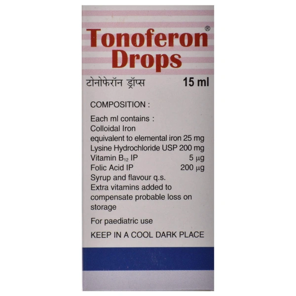 EAST INDIA PHARMACEUTICALS LTD Tonoferon Drops (15 Ml)