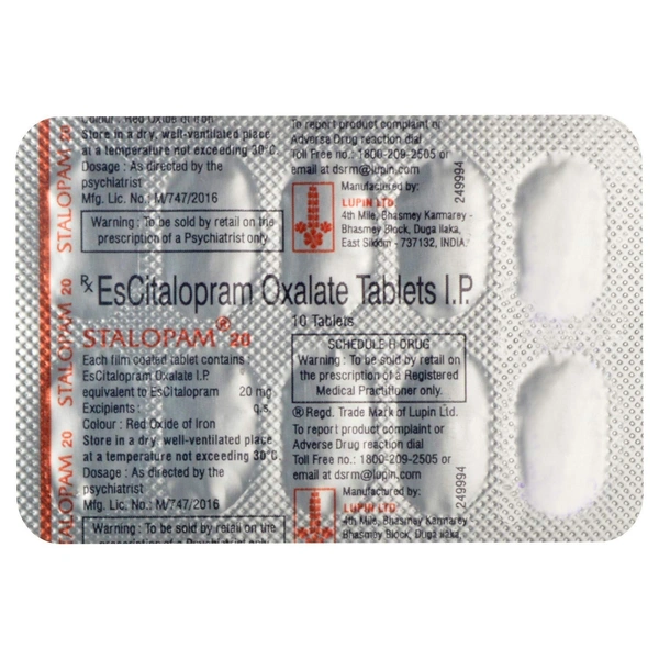 LUPIN Stalopam 20Mgtab (10 Tab)