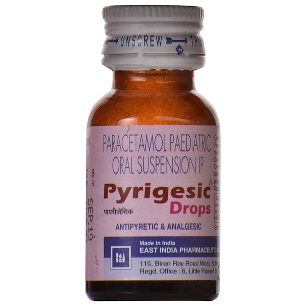 EAST INDIA PHARMACEUTICALS LTD Pyregesic Drop (15 Ml)