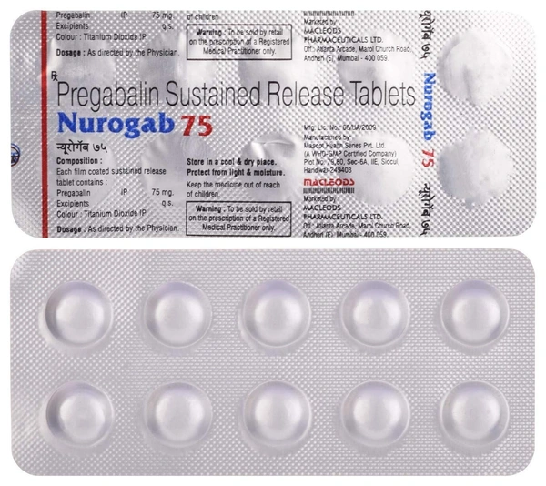 MACLEODS PHARMACEUTICALS Nurogab 75Mgtab (10 Tab)