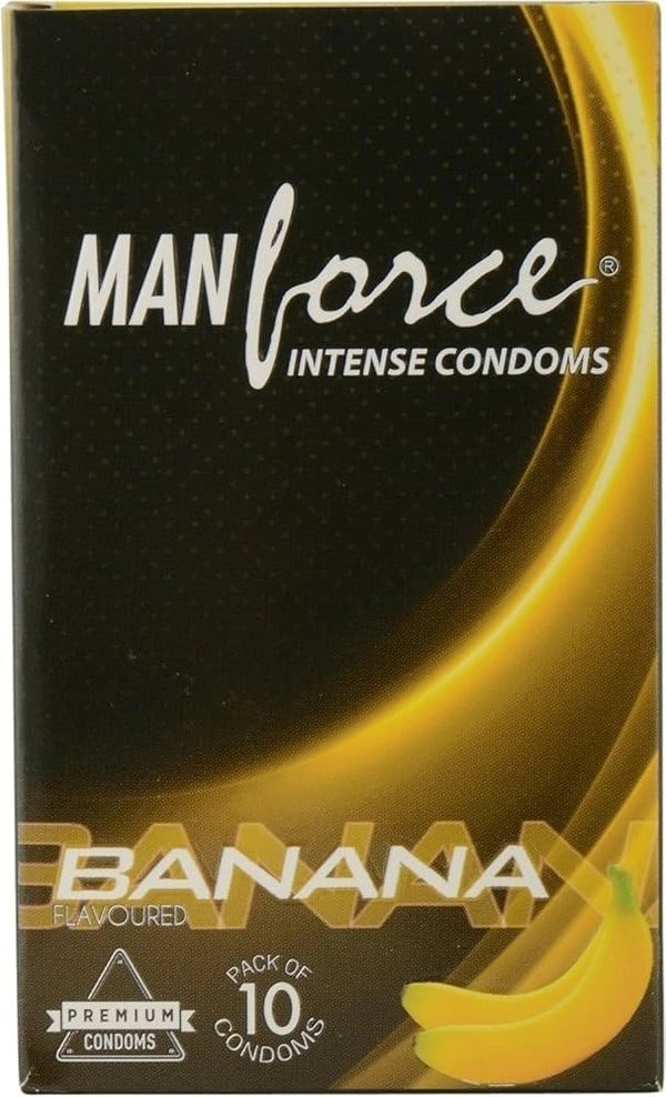 MANKIND PHARMA Manforce Condom Banana (10 Pcs)