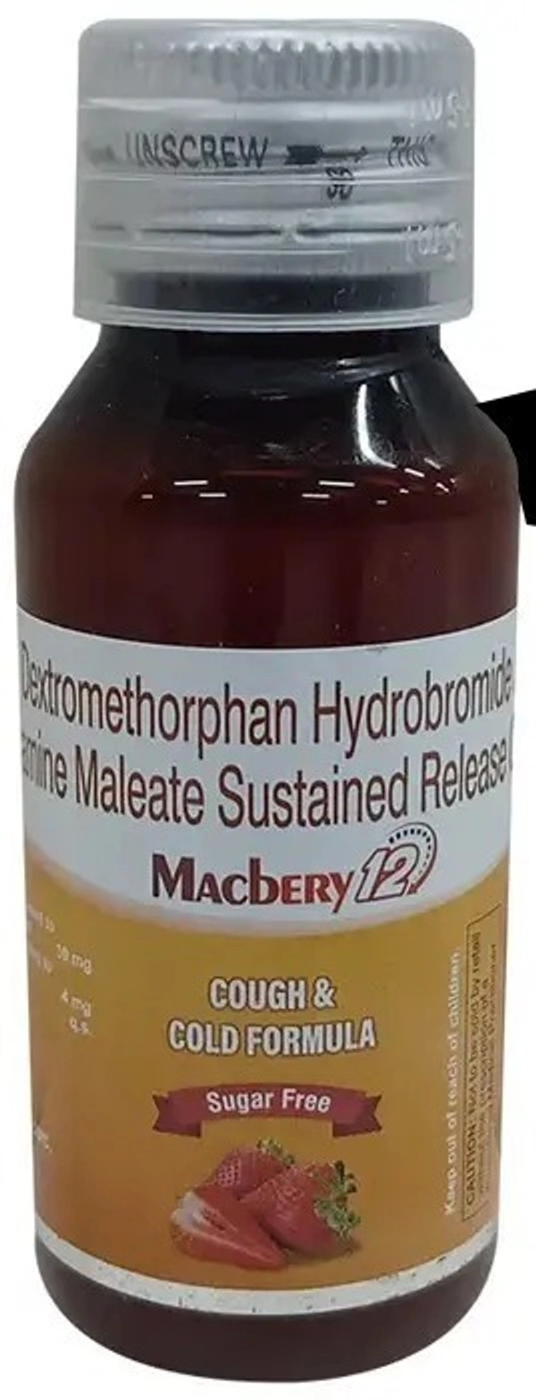 MACLEODS PHARMACEUTICALS Macbery 12 Syrup (60 Ml)