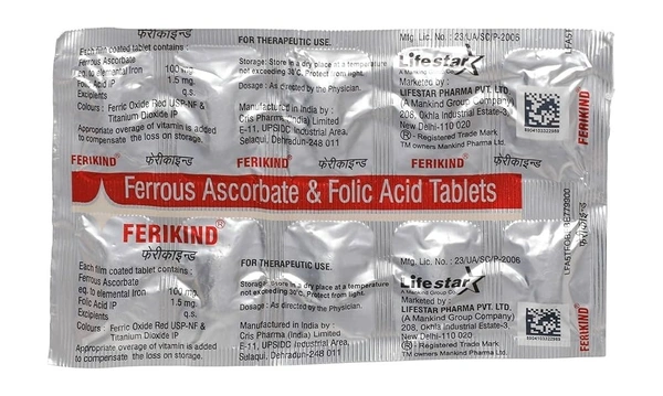 MANKIND PHARMA Ferikind Tab (10 Tab)