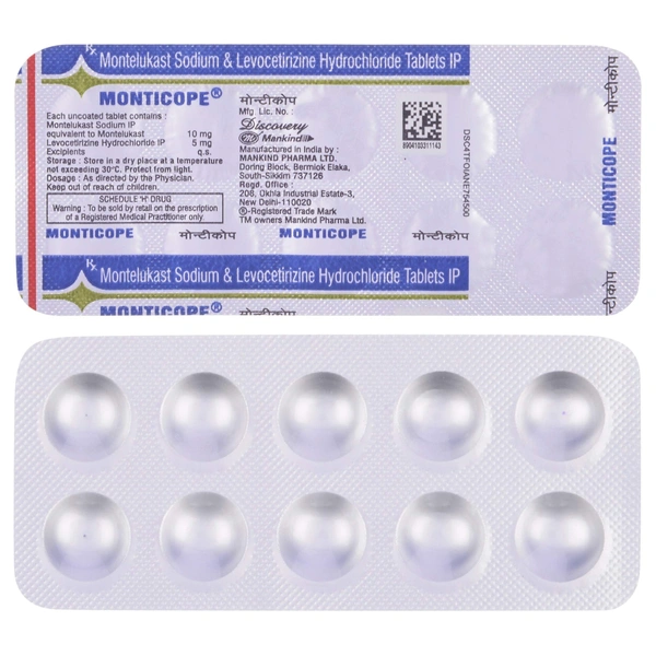 MANKIND PHARMA Monticope Tab (10 Tab)