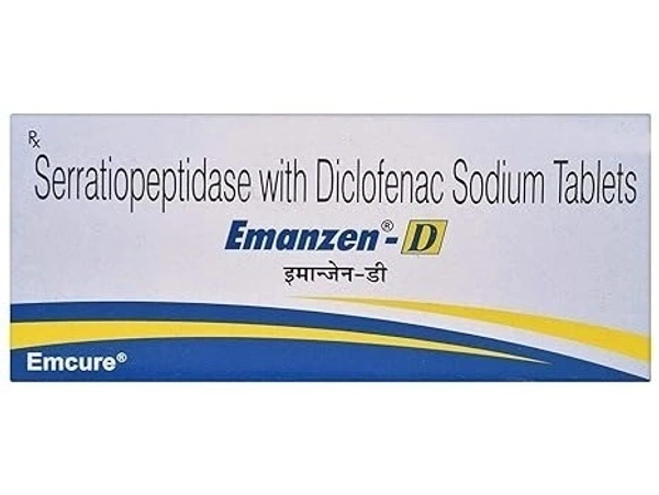 EMCURE PHARMACEUTICALS Emanzen D Tab (10 Tab)