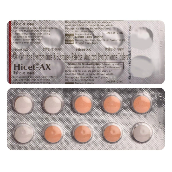 MICRO LABS Hicet Ax Tab (10 Tab)