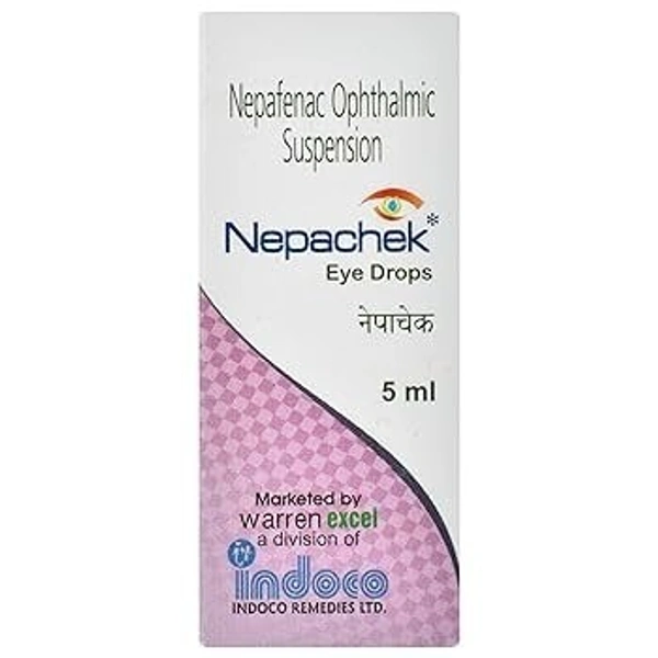INDOCO  REMEDIES Nepachek Eye Drops (4 Ml)