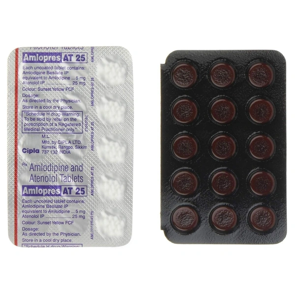 CIPLA LTD. Amlopres  At 25Mgtab (15 Tab)