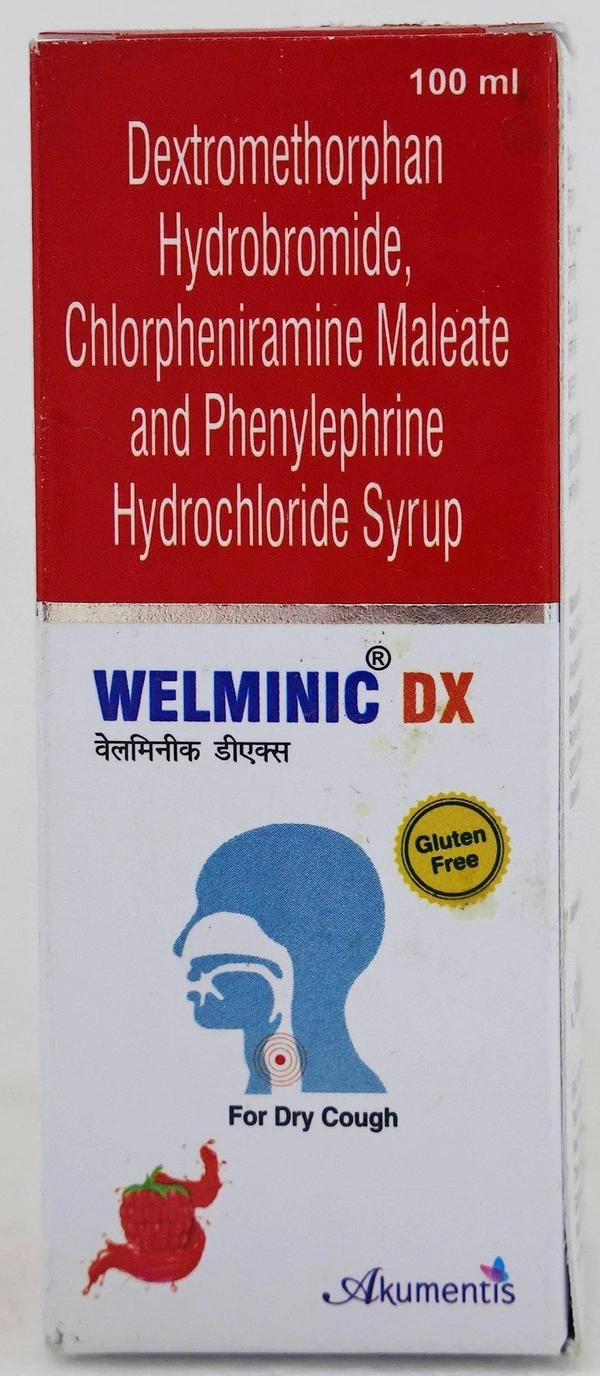Akumentis Healthcare Ltd Welminic Dx Syrup (100 Ml)