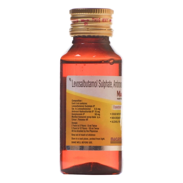MACLEODS PHARMACEUTICALS Macbery Pd Syrup (60 Ml)