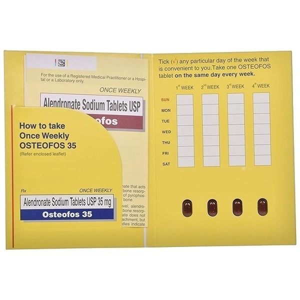 CIPLA LTD. Osteofos 35Mgtab (4 Tab)