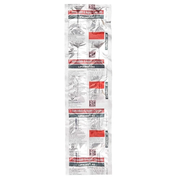 MANKIND PHARMA Lipikind As 75/10Mg Cap (10 Cap)